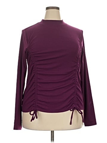 Lane Bryant Long Sleeve Blouse (view 1)
