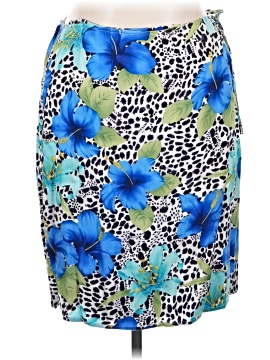 August Silk Casual Skirt