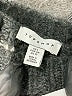 Topshop Stripes Gray Black Pullover Sweater Size 12 - photo 7