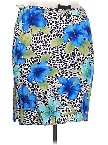 August Silk Casual Skirt (view 2)