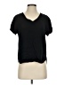 Cloth & Stone 100% Rayon Black Short Sleeve Top Size S - photo 1