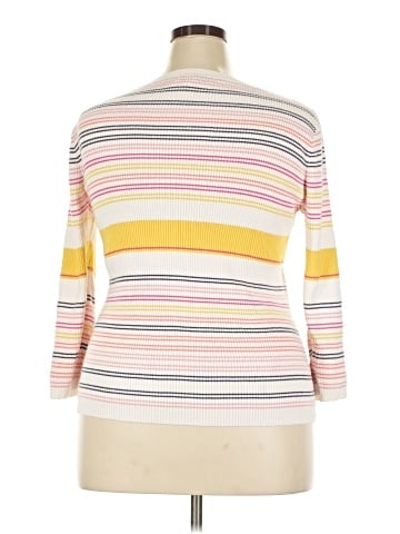 Lizwear by Liz Claiborne 3/4 Sleeve Top (view 2)