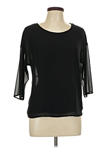 Naked Zebra 3/4 Sleeve Top (view 1)