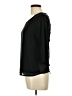 Naked Zebra Black 3/4 Sleeve Top Size L - photo 5