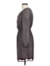 Max Studio 100% Polyester Print Gray Casual Dress Size XS - photo 5