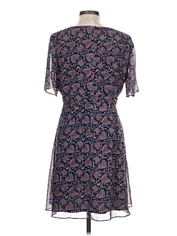 Madewell Orchard Flutter-Sleeve Dress in Fan Floral Mix (view 2)