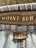 Point Sur 100% Cotton Blue Casual Pants Size 10 - photo 7