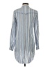 Cloth & Stone Stripes Blue Long Sleeve Button-Down Shirt Size XS - photo 2