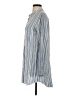 Cloth & Stone Stripes Blue Long Sleeve Button-Down Shirt Size XS - photo 5