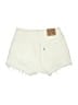 Levi's Ivory Denim Shorts Size 27 waist - photo 2