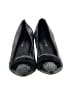 Donald J Pliner Houndstooth Black Heels Size 8 1/2 - photo 2