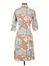 J. McLaughlin Paisley Teal Casual Dress Size XS - photo 2