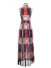 BCBGeneration 100% Polyester Argyle Pink Cocktail Dress Size 2 - photo 1