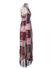 BCBGeneration 100% Polyester Argyle Pink Cocktail Dress Size 2 - photo 4