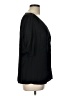 Old Navy 100% Rayon Black Short Sleeve Blouse Size L - photo 4