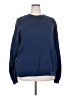 Hanes Solid Blue Sweatshirt Size 2X - photo 1