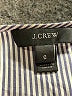 J.Crew 100% Cotton Gray Sleeveless Blouse Size 6 - photo 7