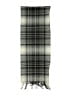 Merona 100% Acrylic Plaid Gray Scarf One size - photo 2