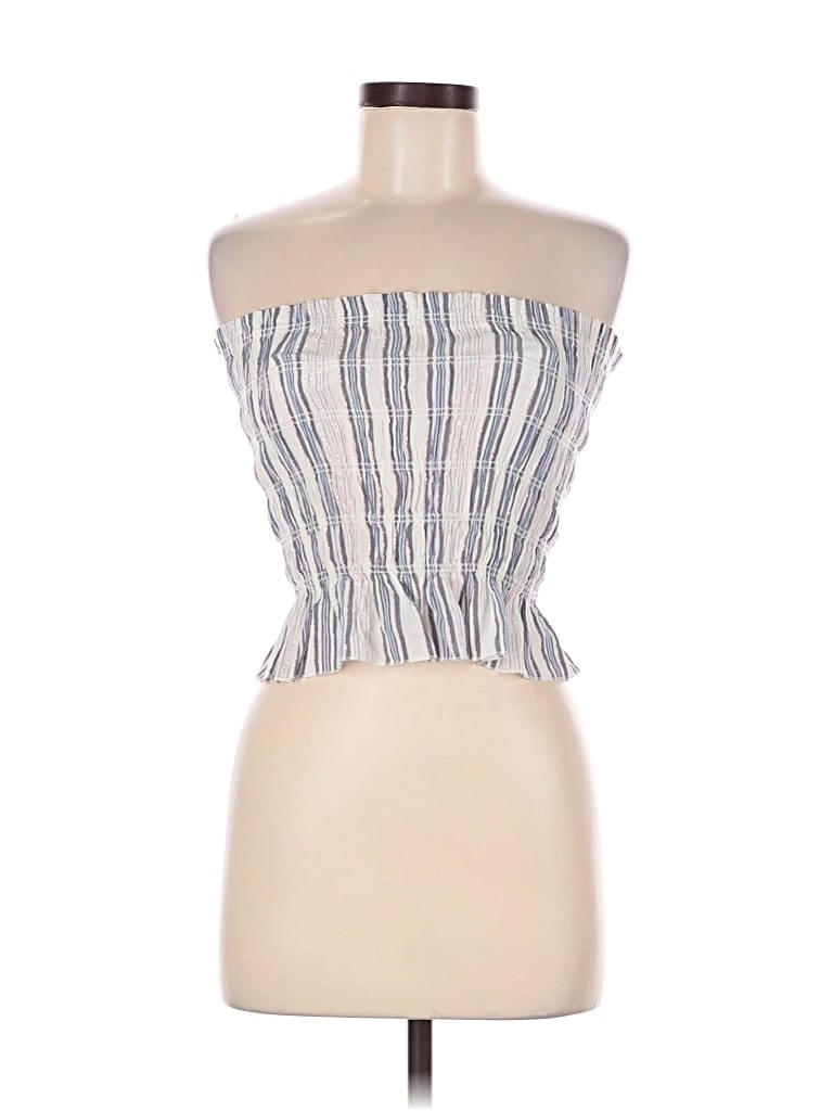 Pre-owned Blue Life Sleeveless Blouse In Blue
