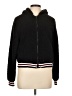 Charlotte Russe 100% Polyester Stripes Black Track Jacket Size L - photo 1