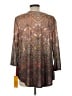 Ruby Rd. 100% Polyester Brown 3/4 Sleeve Blouse Size L - photo 2