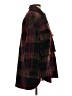 Zara Plaid Burgundy Coat Size XS - photo 4