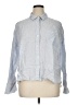 Haven Well Within 100% Linen Blue Long Sleeve Button-Down Shirt Size XL - photo 1