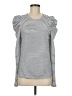 Ann Taylor LOFT Gray Long Sleeve Top Size M - photo 1