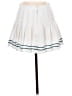 Tail 100% Polyester Stripes White Casual Skirt Size 8 - photo 2