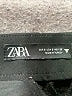 Zara Solid Black Skort Size S - photo 3