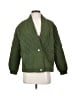Aqua 100% Polyester Argyle Green Jacket Size XS - photo 1