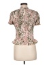 Express 100% Polyester Pink Short Sleeve Blouse Size M - photo 2