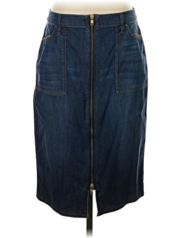Chico's Denim Skirt (view 1)