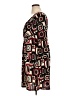AB Studio Print Brown Casual Dress Size XL - photo 5