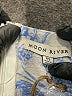 Moon River 100% Polyester Paisley Blue Cocktail Dress Size XS - photo 7