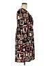 AB Studio Print Brown Casual Dress Size XL - photo 4