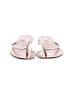 Banana Republic Silver Flip Flops Size 9 - photo 2