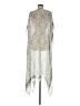 Michael Stars 100% Viscose Silver Poncho One size - photo 2