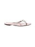 Banana Republic Silver Flip Flops Size 9 - photo 1