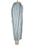 wonderly 100% Cotton Stripes Blue Casual Pants Size L - photo 4