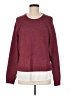 Design History Color Block Burgundy Pullover Sweater Size M - photo 1