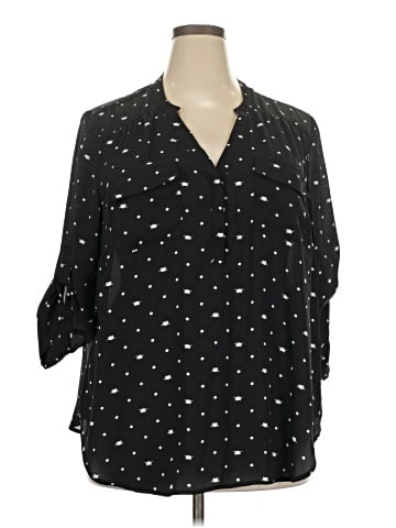Torrid 3/4 Sleeve Blouse (view 1)