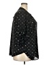 Torrid 100% Polyester Polka Dots Black 3/4 Sleeve Blouse Size 2X Plus (2) - photo 4