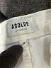 AGOLDE 100% Cotton Ivory Jeans Size 25 waist - photo 7
