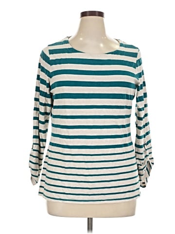 Coldwater Creek 3/4 Sleeve T-Shirt (view 1)