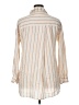 fat face Stripes Ivory Long Sleeve Button-Down Shirt Size 14 - photo 2