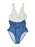 Summersalt Print Blue One Piece Swimsuit Size 6 - photo 1