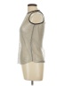 Free People Metallic Silver Tank Top Size L - photo 5