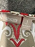 Chico's Paisley Red Casual Dress Size Med (1) - photo 7