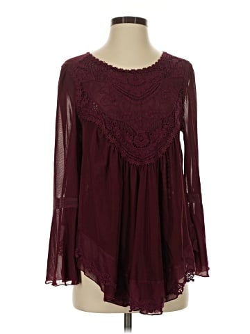 Indigo Thread Co. Long Sleeve Blouse (view 1)